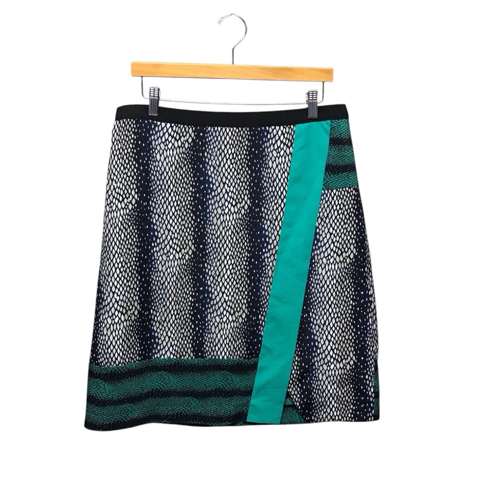 Nic + Zoe Womens Skirt Sz 12 Rear Zipper Lined Career Wear